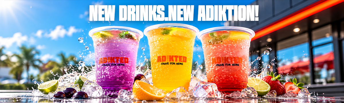 NEW DRINKS. NEW ADIKTION! — Explore ADIKTED Mojitos and Drinks